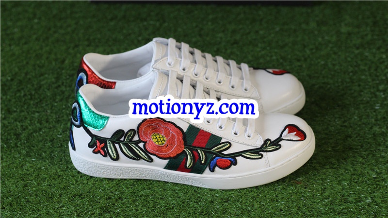 GC Ace Embroidered Low Top Sneaker Flower